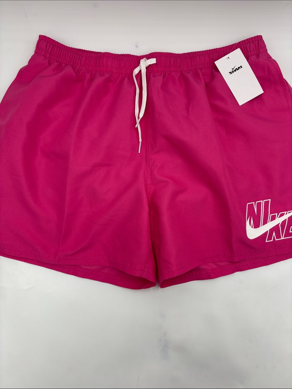 Nike Breaker Swim Trunks in Desert Pink